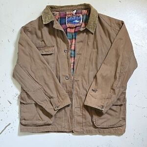 Vtg Utility Dunbrooke Utility Workwear Barn Jacket Large